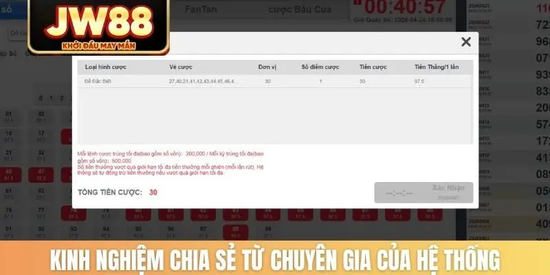 Kinh nghiệm chia sẻ từ chuyên gia của hệ thống